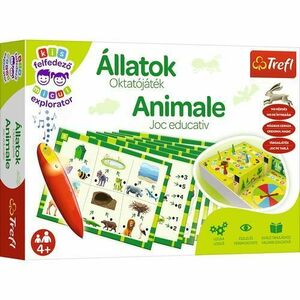 Joc Trefl - Animalele cu creion magic imagine