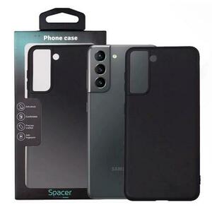 Husa Spacer SPPC-SM-GX-S21-TPU pentru Samsung Galaxy S21, Negru imagine