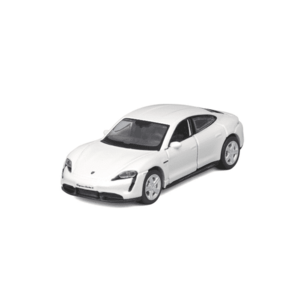 Masinuta metalica Maisto Speed Icons Porsche Taycan Turbo S, scara 1 la 64 (Alb) imagine