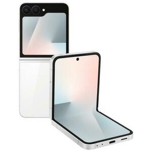 Telefon Mobil Samsung Galaxy Z Flip7 FE, Procesor Exynos 2400, Ecran Foldable Dynamic LTPO AMOLED 2X 6.7inch, 8GB RAM, 256GB Flash, Camera Duala 50 + 12 MP, Wi-Fi, 5G, Dual Sim, Android (Alb) imagine
