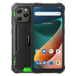 Telefon Mobil Blackview BV5300 Pro, Procesor Mediatek MT6765 Helio P35, Ecran IPS LCD 6.1inch, 4GB RAM, 64GB Flash, Camera Tripla 13 MP, Wi-Fi, 4G, Dual Sim, Android (Negru/Verde) imagine