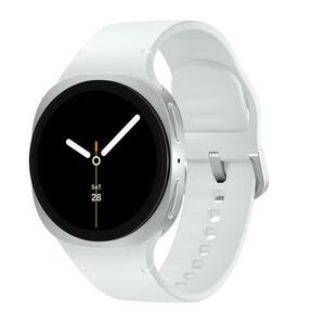 Smartwatch Samsung Galaxy Watch8 40mm BT, Ecran AMOLED 1.34inch, Bluetooth, NFC, Wi-Fi, Wear OS, 5 ATM (Argintiu) imagine