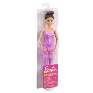 Papusa - Barbie balerina costum mov - Satena - Barbie You Can Be Anything - Mattel imagine