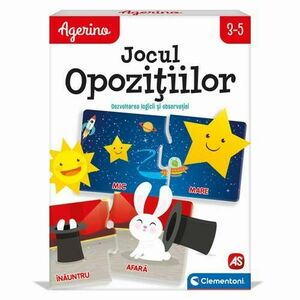 Puzzle educativ - Agerino - Jocul opozitiilor - Agerino - AS imagine