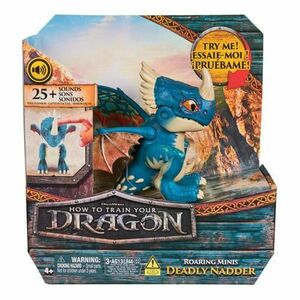 Figurina cu sunet - Cum sa iti dresezi dragonul figurina dragon (Albastru) imagine