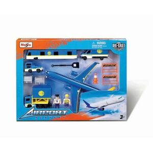 Set Maisto - Airport Playset (Albastru) imagine