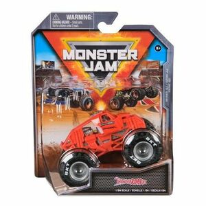 Masinuta Monster Jam - Thunder Roarus, scara 1 la 64 (Rosu) imagine