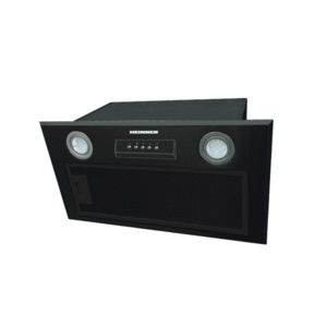 Hota incorporabila HEINNER HBIH-MD600BK, 610 m3/h, 215 W, LED 2x 1.5 W, Filtru aluminiu (Negru) imagine