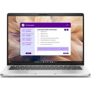 Laptop Dell Pro 14 Plus PB14250 (Procesor Intel® Core™ Ultra 7 268V (12M Cache, up to 5.00 GHz), 14inch FHD+, 32GB LPDDR5X, 1TB SSD, 5G, Intel Arc 140V Graphics, Windows 11 Pro, Argintiu) imagine