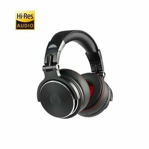 Casti profesionale DJ OneOdio Pro 50 cu fir detasabil, conectare prin Jack 3.5 mm, Jack 6.35 mm, Difuzor 50 mm, impedanta 32 Ohm (Negru) imagine