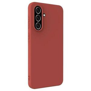 Husa Lemontti Silicon Silky Samsung Galaxy A56, Rosu imagine