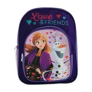 Ghiozdan cu 2 compartimente Frozen, dimensiuni 32x25x10cm imagine