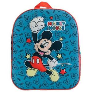 Ghiozdan Mickey Mouse MIC12301, 1 compartiment, 26x32x10 cm imagine
