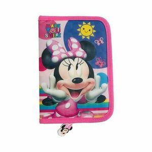 Penar 1 fermoar 2 flapsuri Minnie, 21 x 14 x 3, 5 cm imagine