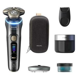 Aparat de ras Philips i9000 Prestige Ultra XP9402/31, Wet&Dry, Ecran LCD, Bluetooth, Autonomie 60 minute, SkinIQ Pro (Gri) imagine