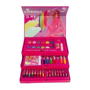 Cutie de colorat cu sertare Barbie BBB00860 imagine