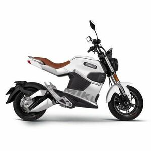 Motocicleta electrica SUNRA Miku Super, Putere motor 3000W, Viteza maxima 80 km/h, Autonomie 135km, Roti 12inch (Alb) imagine