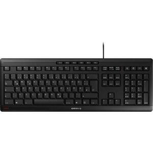 Tastatura Mecanica Cherry STREAM, USB, Layout DE (Negru) imagine