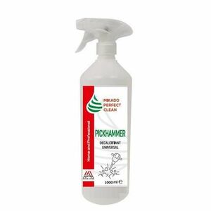 Solutie semiprofesionala universala anticalcar, Mikado Perfect Clean PICKHAMMER , 1 Litru , cu efect imediat, pentru uz casnic si Horeca imagine