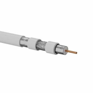 Cablu coaxial miez cupru RG6 75 ohm, 1.02/4.8/6.9 PVC, 100 m imagine