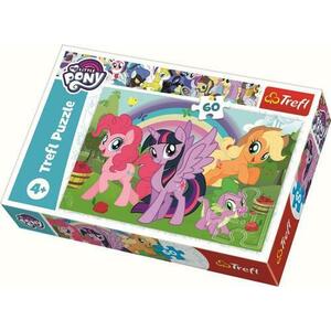 Puzzle Trefl - Curcubeul prieteniei, 60 piese imagine