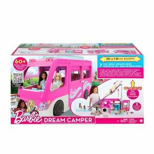 Masina Barbie Vehicul Dream Camper (Roz) imagine