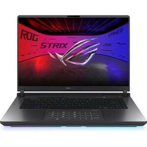 Laptop Gaming ASUS ROG Strix G16 G615LW (Procesor Intel® Core™ Ultra 9 275HX (36M Cache, up to 5.40 GHz), 16inch 2.5K 240Hz, 32GB DDR5, 2TB SSD, NVIDIA GeForce RTX 5080 @16GB, Negru/Gri) imagine