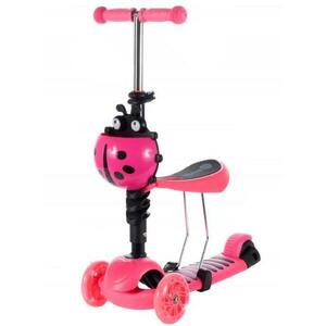 Trotineta Malplay Buburuza Tip Scooter Roz imagine