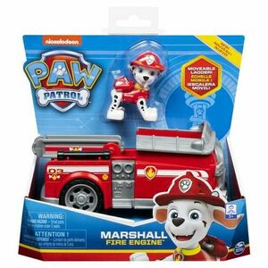 Set figurina cu vehicul - Marshall, Fire Engine - Spin Master imagine