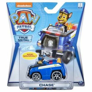 Macheta metalica - Patrula Catelusilor - Chase cu masina de politie - Paw Patrol - Spin Master imagine