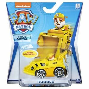 Jucarie - PAW Patrol Macheta Metalica: Rubble cu Excavator - Spin Master imagine