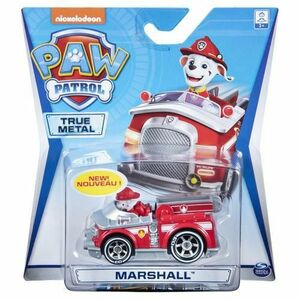 Macheta metalica - Patrula Catelusilor - Marshall cu masina de pompieri - Paw Patrol - Spin Master imagine