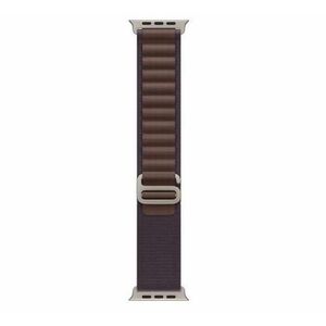 Curea pentru Apple Watch 49mm MT5Q3ZM/A, Alpine Loop, Medium (Indigo) imagine