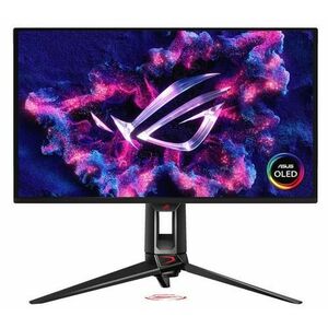 Monitor Gaming QD-OLED ASUS ROG Strix OLED 26.5inch XG27AQDPG, QHD (2560 x 1440), HDMI, DisplayPort, Pivot, 500 Hz, 0.03 ms (Negru) imagine