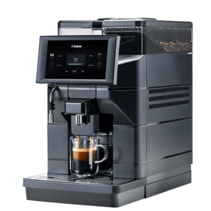 Espressor automat Saeco Aurora B2, 1300 W, Rezervor 4 l, Rasnita incorporata, Capacitate boabe 1.2 kg (Negru) imagine