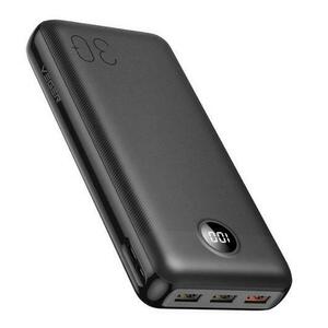 Acumulator extern Veger W3008PD, 30000 mAh, 3 x USB 2.0, USB Type-C, Micro USB In, 20 W (Negru) imagine