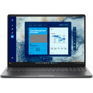 Laptop Dell Pro 16 PC16250 (Procesor Intel® Core™ 3 100U (10M Cache, up to 4.70 GHz), 16inch FHD+, 8GB DDR5, 512GB SSD, Intel Graphics, Windows 11 Pro, Negru) imagine