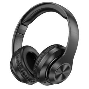 Casti Stereo Wireless Borofone BO24 Gratified, Bluetooth (Negru) imagine