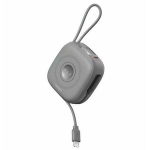 Acumulator extern Veger MagCore W1185MOO, 10000 mAh, 22.5 W, Wireless 15 W, Compatibil MagSafe (Gri) imagine