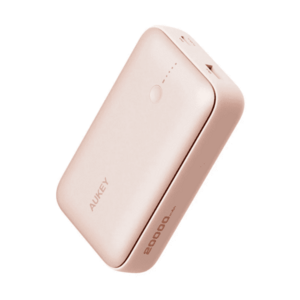 Baterie externa Aukey PB-Y57 Spark Mini, 20000 mAh, USB-A, USB Type-C, 22.5 W (Roz) imagine