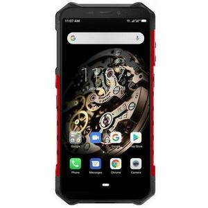 Telefon Mobil Ulefone Armor X5 PRO, Procesor MediaTek Helio A25 Octa-Core, IPS LCD 5.5inch, 4GB RAM, 64GB Flash, Camera Duala 13+2MP, Wi-Fi, 4G, Dual Sim, Android (Negru/Rosu) imagine