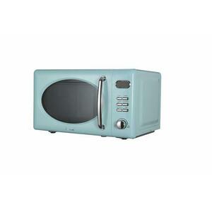 Cuptor cu microunde Fram FMW-20DGBL, 20 L, 700 W, Digital, Grill 800 W, 5 Nivele de putere, Functie decongelare (Albastru) imagine