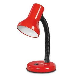 Lampa de birou E27 Esperanza ALTAIR ELD108R, cu brat flexibil, 12W, Rosu imagine