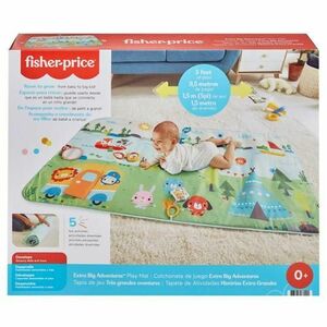 Covoras de joaca - Extra big aventures 150 cm - Fisher Price - Infant - Fisher-Price imagine