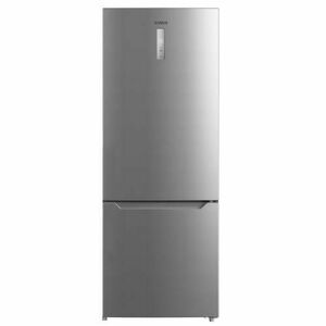 Combina frigorifica Samus SCX755NFE, 435 l, Clasa E, Lumina LED, Super Freeze, Super Cooling, H 188 cm (Inox) imagine