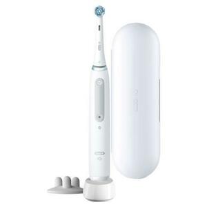 Periuta electrica Oral-B iO4s, 4 moduri periaj, Senzor de presiune, 1 capat inclus, Husa calatorie (AlB) imagine