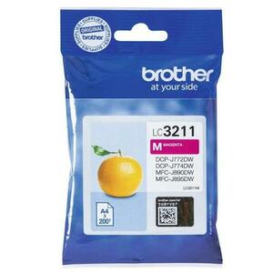 Cartus cerneala Brother LC3211M, aprox. 200 pagini (Magneta) imagine