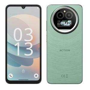 Telefon Mobil F150 Action A5 Pro, Procesor Octa-Core, Ecran IPS 6.88inch, 3GB RAM, 256GB Flash, Camera 16 MP, Wi-Fi, 4G, Dual Sim, Android (Verde) imagine