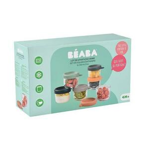 Set 6 recipiente sticla Beaba Sunrise, 150 ml imagine