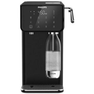 Dispenser de apa si sifon Philips ADD5962BK/10, 3.8 l, Cilindru CO2, 7 setari temperatura, Apa calda si rece (Negru) imagine